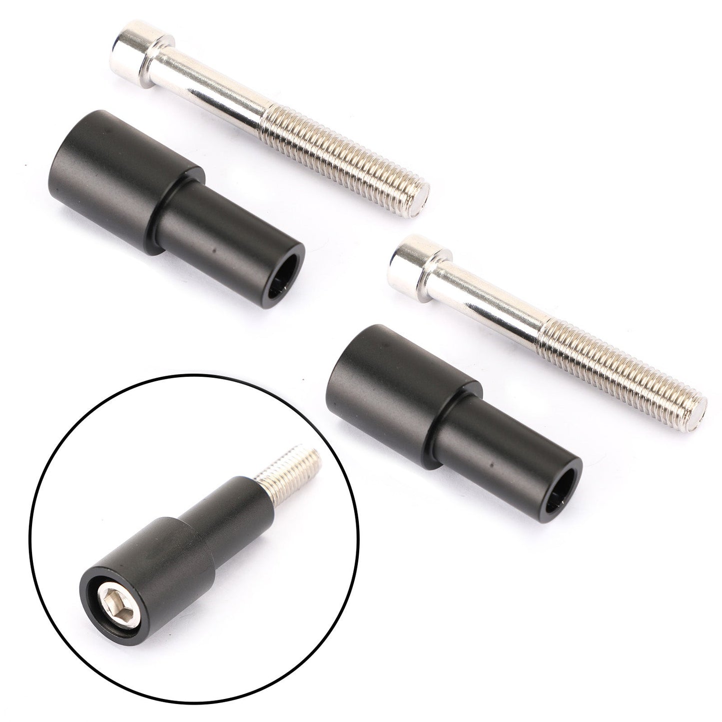 2x BMW K1600GT/GTL/B R1200RT R1250RT Prolunga per staffa di navigazione per telefono
