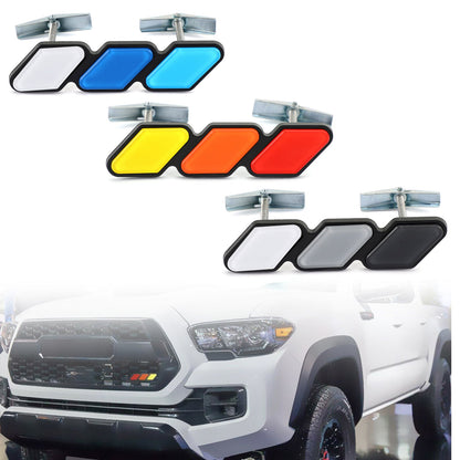 Emblema del distintivo della griglia a 3 colori per Toyota Tacoma 4Runner Tundra Rav4 Highlander generico