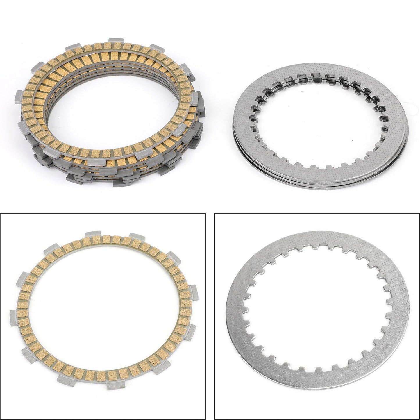 Kit disco frizione Frizione e dischi in ferro per Honda CB CBX CBR 400 500 600 92-18 Generico
