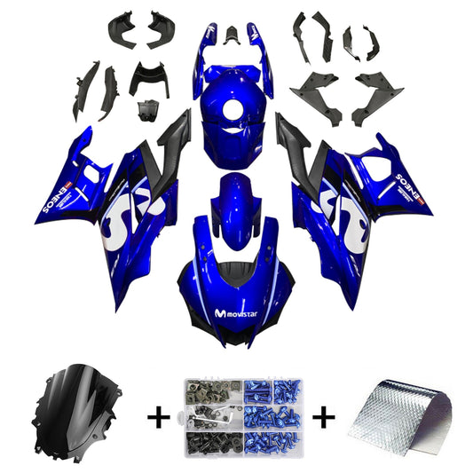 Amotopart Kit carena Yamaha YZF-R3 R25 2019-2021 Carrozzeria Plastica ABS