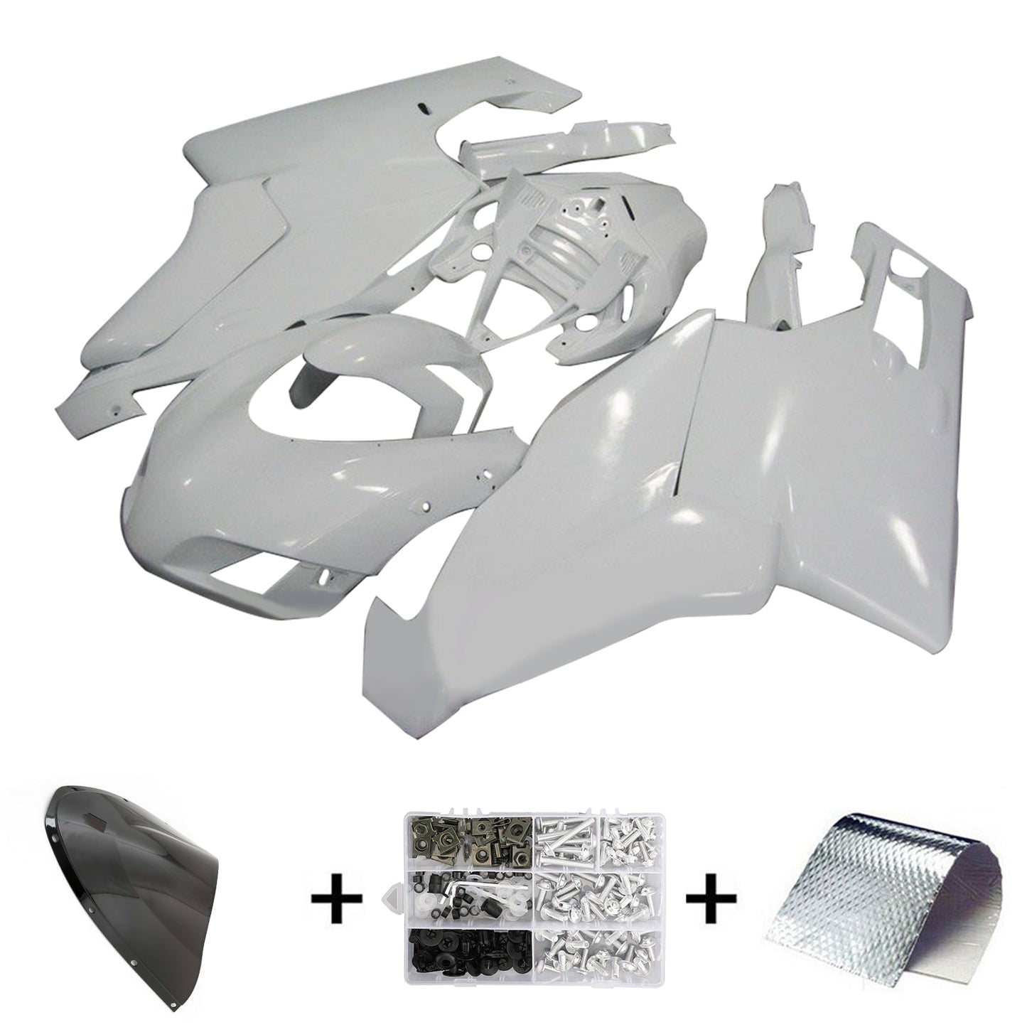 Amotopart Ducati 999 749 2005 2006 Carena Kit Carrozzeria ABS