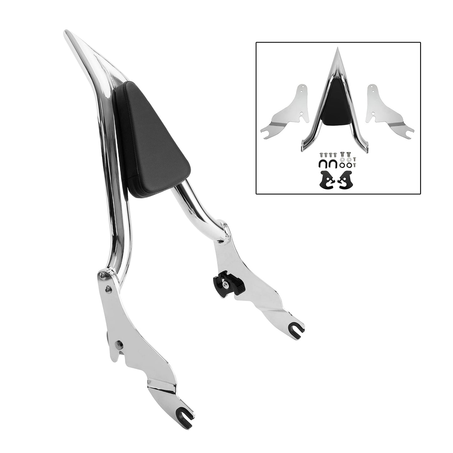 2009-2022 CVO Road Glide Street Road King Schienale Sissy Bar