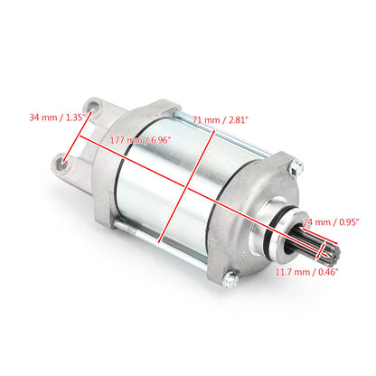 Motorino di avviamento per Honda TRX700 TRX700XX ATV 08-09/2011 31200-HP6-A01 495719 Generico
