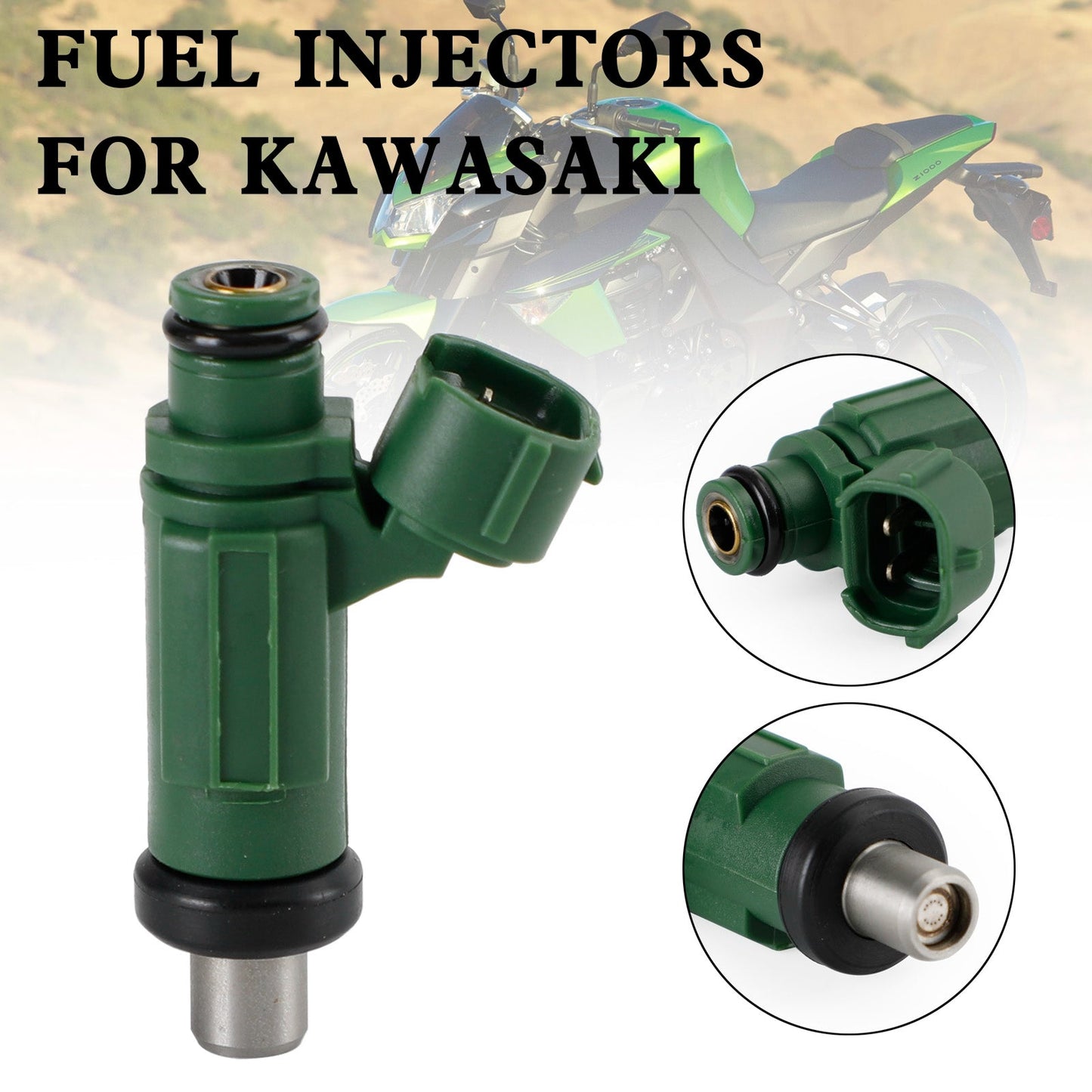 Kawasaki ZX10R ZXT00E 49033-0011 Ugello Iniettore Carburante EAT287