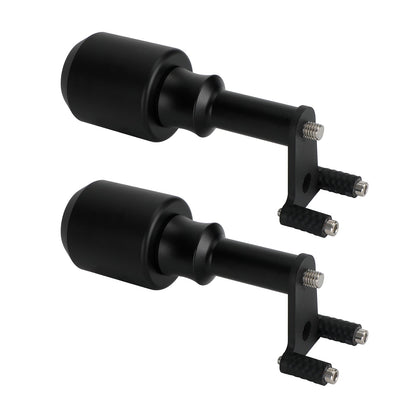 Kawasaki Ninja Z400 18-21 500 2024-2025 Protezione Slider Crash Bobbins Alluminio Nero