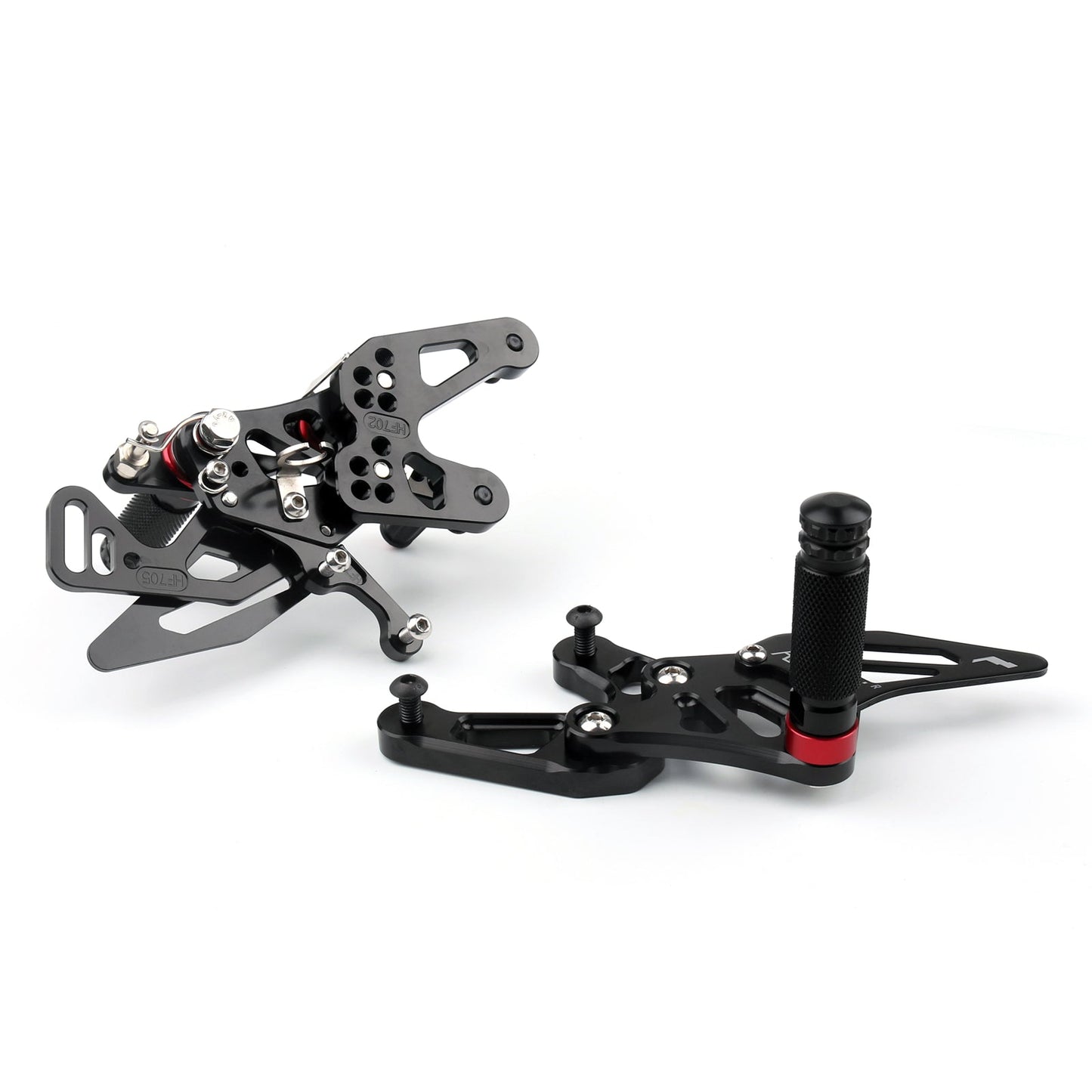 Pedane poggiapiedi CNC Racing Pedane arretrate per BMW S1000RR 2015-2018 Generico