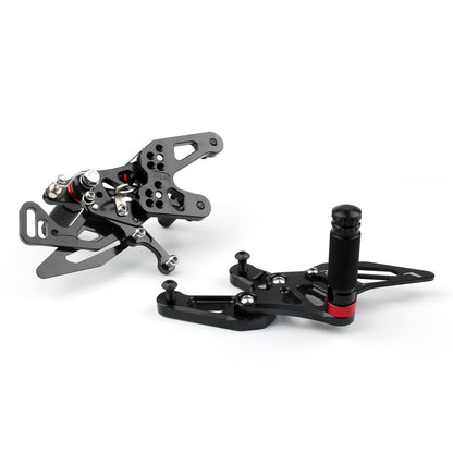 Pedane poggiapiedi CNC Racing Pedane arretrate per BMW S1000RR 2015-2018 Generico