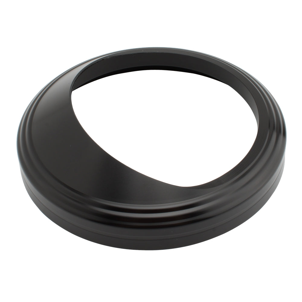 5" custodia tachimetro protezione coperchio contagiri per Glide Softail Fat Boy Fxst Silve