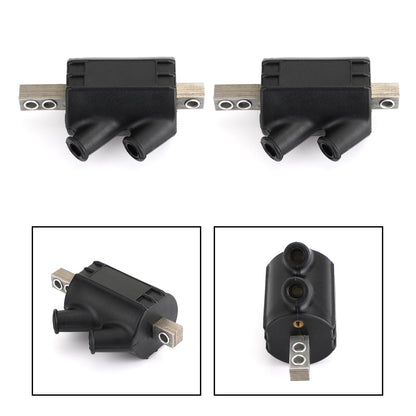 2PCS Bobine di Accensione 3 ohm Doppia uscita Per Honda cb 500 550 750 GL1000 DC1-1 Generico