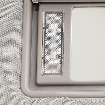 Toyota Highlander 2014-2019 Visiera parasole sinistra con Vanity grigio chiaro 74320-0E074-B0