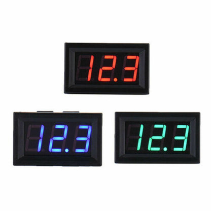 5Pcs Dc5-120V 0.56" 2 fili Led pannello display digitale voltmetro volt tester