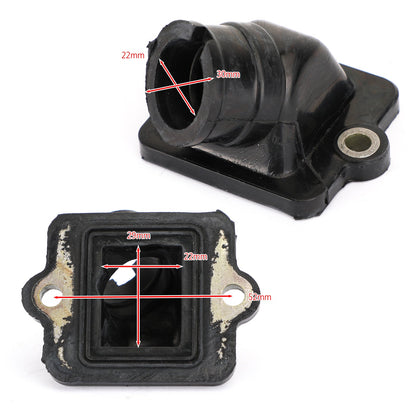 Cuffia collettore di aspirazione per Piaggio Liberty NRG Zip NTT TPH 50cc 2 tempi cilindro generico