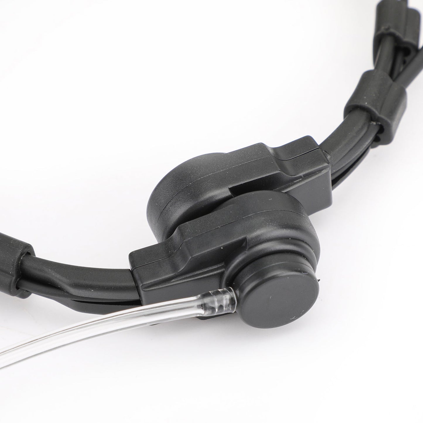 Cuffia tattica per gola con spina grande da 7,1 mm a 6 pin U94 PTT per TH-D7 TH-F6 TH-K2 TH-21