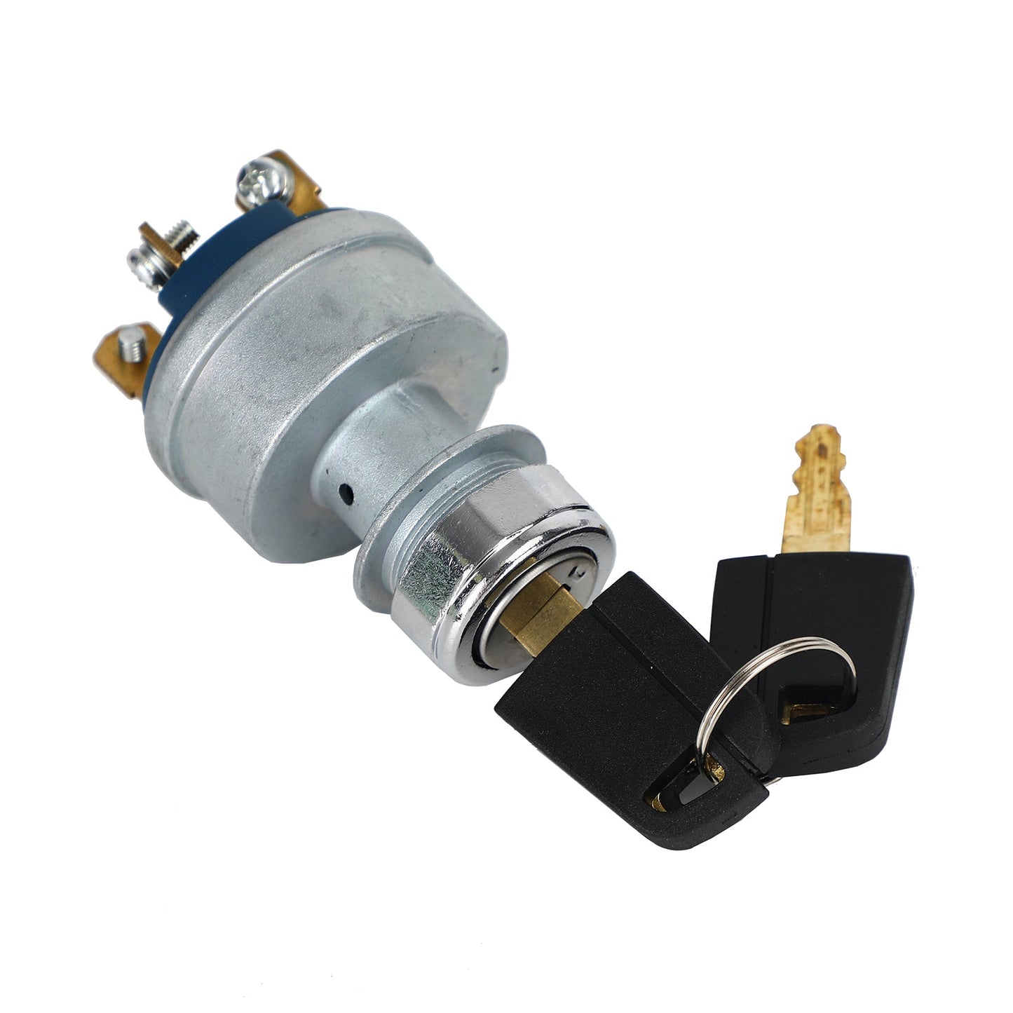 Interruttore di accensione del motorino di avviamento per Caterpillar 9G7641 9G-7641 con 2 chiavi