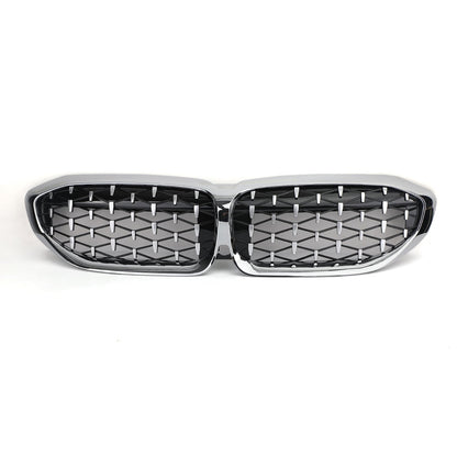 Griglia Diamond Style per BMW Nuova Serie 3 G20 Racing Chrome Front Rene Grille Generico