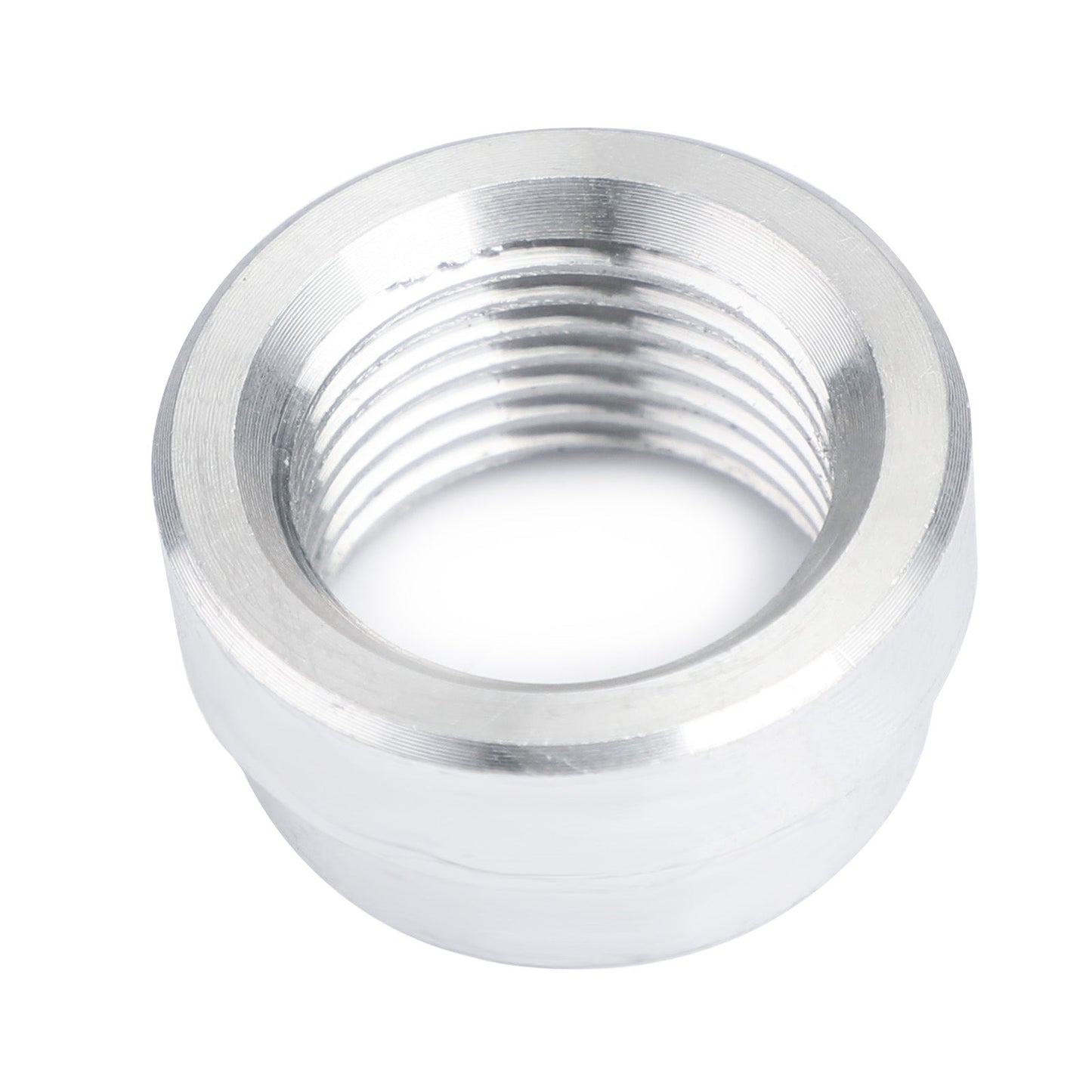 Saldatura in alluminio femmina M18X1.5 sul tappo del raccordo