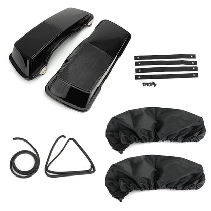 Nuovi coperchi per altoparlanti per borse laterali da 6x9" adatti per borse laterali Touring Electra Glide 93-13 generiche