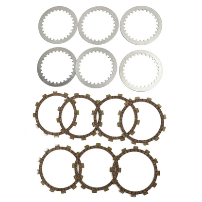 Kit frizione in ferro e dischi di attrito adatti per Yamaha TT350A TT350 XT350 BW350 Generico