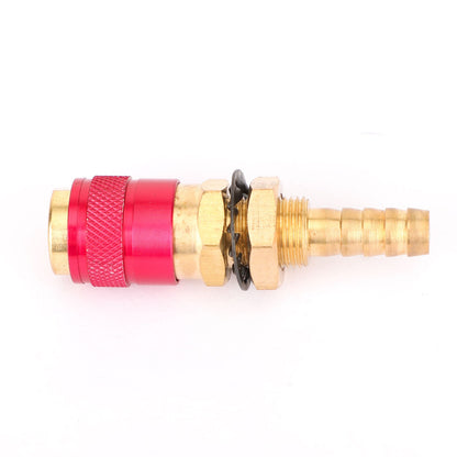 Adattatore per connettore rapido raffreddato ad acqua e gas Raccordo per presa della torcia per saldatura TIG
