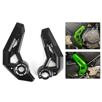 Moto Telaio Laterale Della Copertura Della Protezione Carenatura per Kawasaki Z650 Ninja 650 2017-2020 Generico