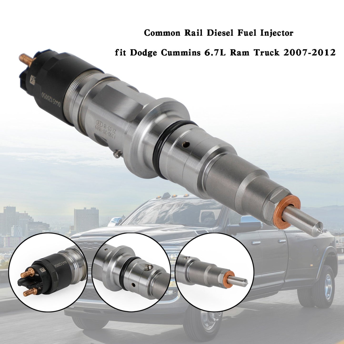 Dodge Cummins 6.7L Ram Truck 2007-2012 1PCS /6PCS Common Rail Diesel Iniettore di carburante generico