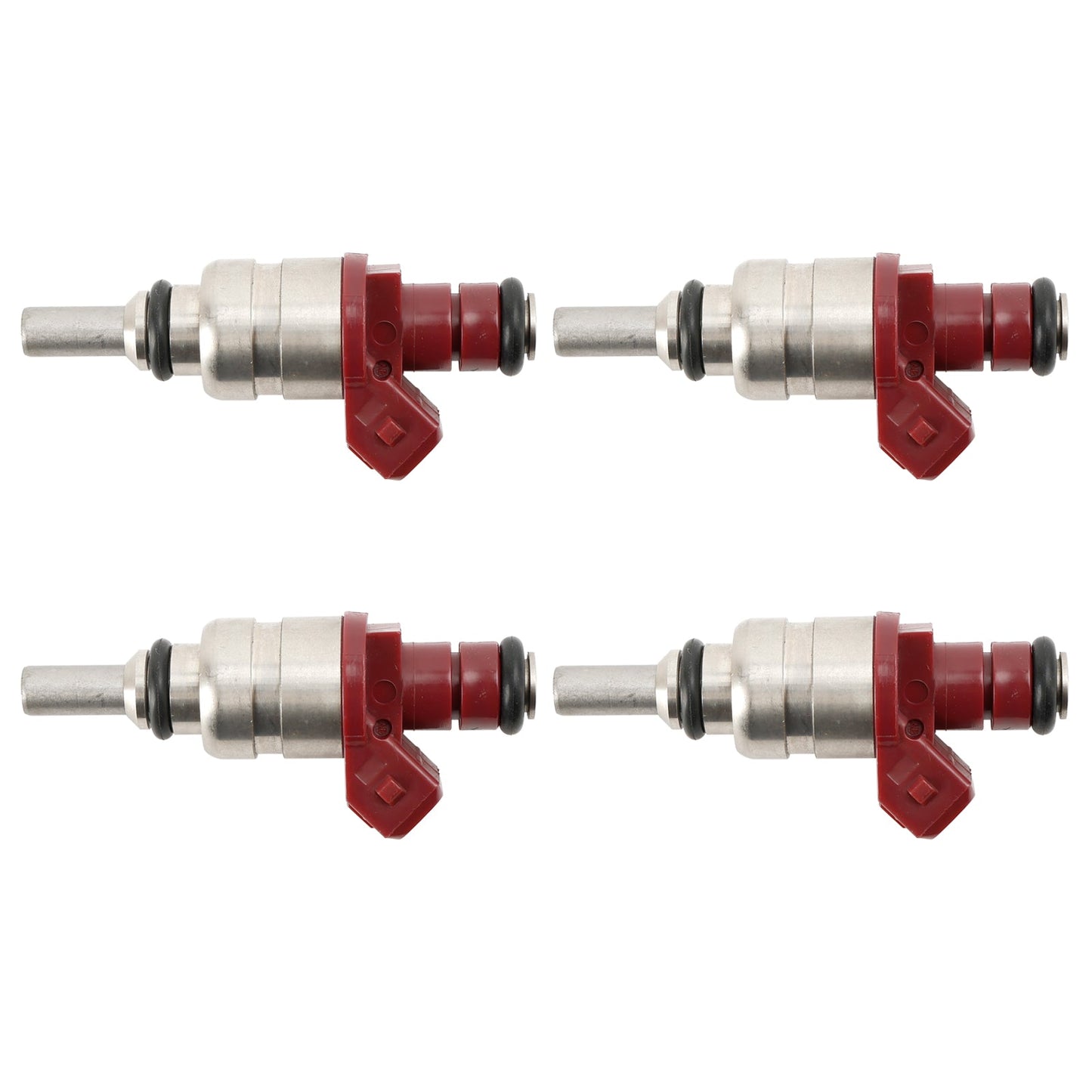 4PCS Iniettore di carburante A2710780023 Adatto per Mercedes Benz Classe C Classe CLK 1.8L