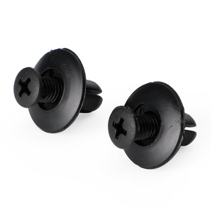 50 x 8 mm carenatura clip vite rivetti pannello rivestimento per Suzuki GSX, Burgman, V-Strom generico