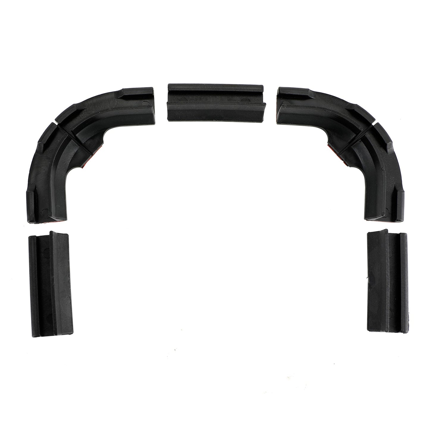 5 staffe generiche nere Hue Play Gradient Lightstrip Set di montaggio