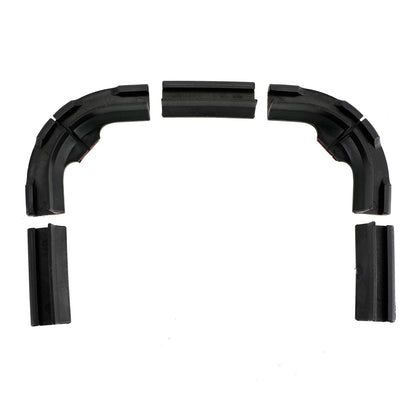 5 staffe generiche nere Hue Play Gradient Lightstrip Set di montaggio
