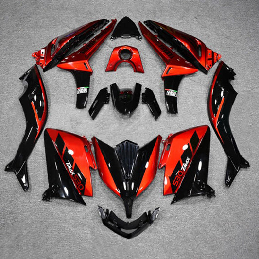 Amotopart Kit Carena Carrozzeria ABS per Yamaha T-Max TMAX530 2015-2016