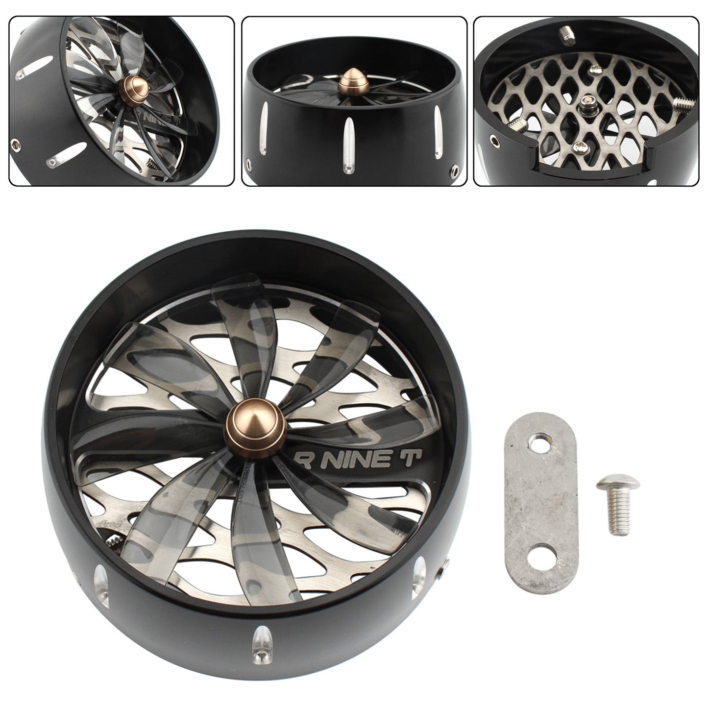 BMW R Nine TR Nine T R9T Coperchio della presa d'aria Filtro dei coperchi delle prese d'aria