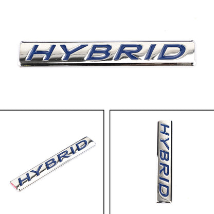 1PC 3D HYBRID Parole Adesivo per auto Emblema in metallo Distintivo per bagagliaio per auto posteriore Generico