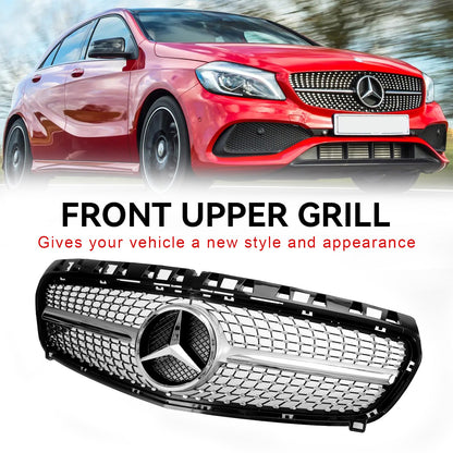 Mercedes Benz Classe A W176 2013 – 2015 griglia paraurti anteriore griglia nera/cromata