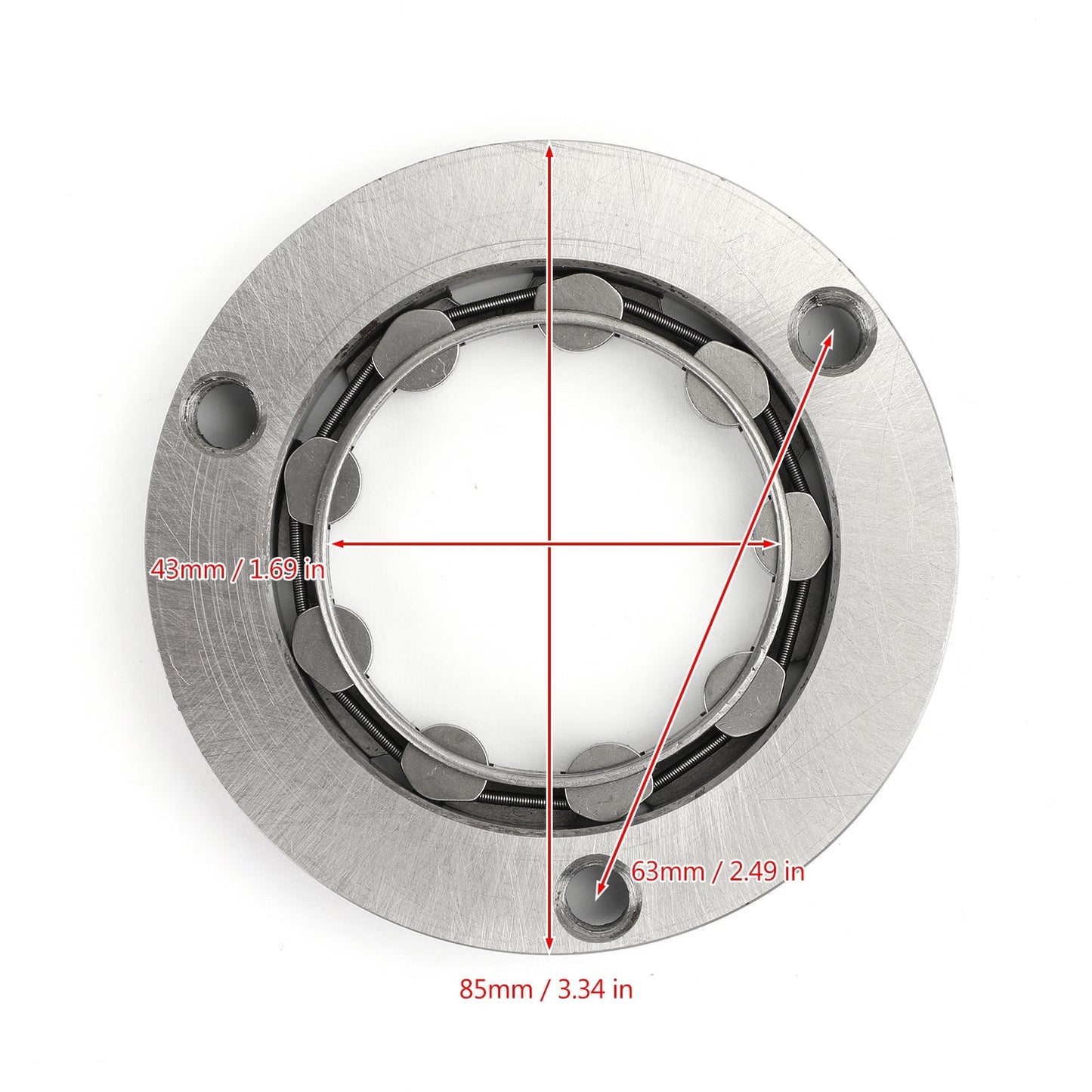Cuscinetto frizione avviamento per Yamaha TTR TT-R 125 E/L/LE 00-07 XT125X/R 05-06 Generico