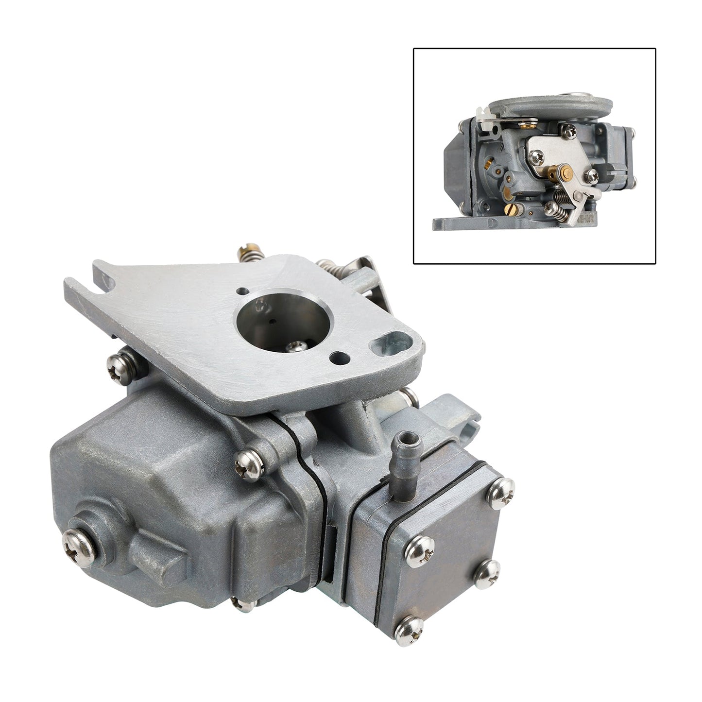 Carburatore motore fuoribordo Carb adatto per Yamaha 2 tempi 4HP 5HP 6E0-14301-05