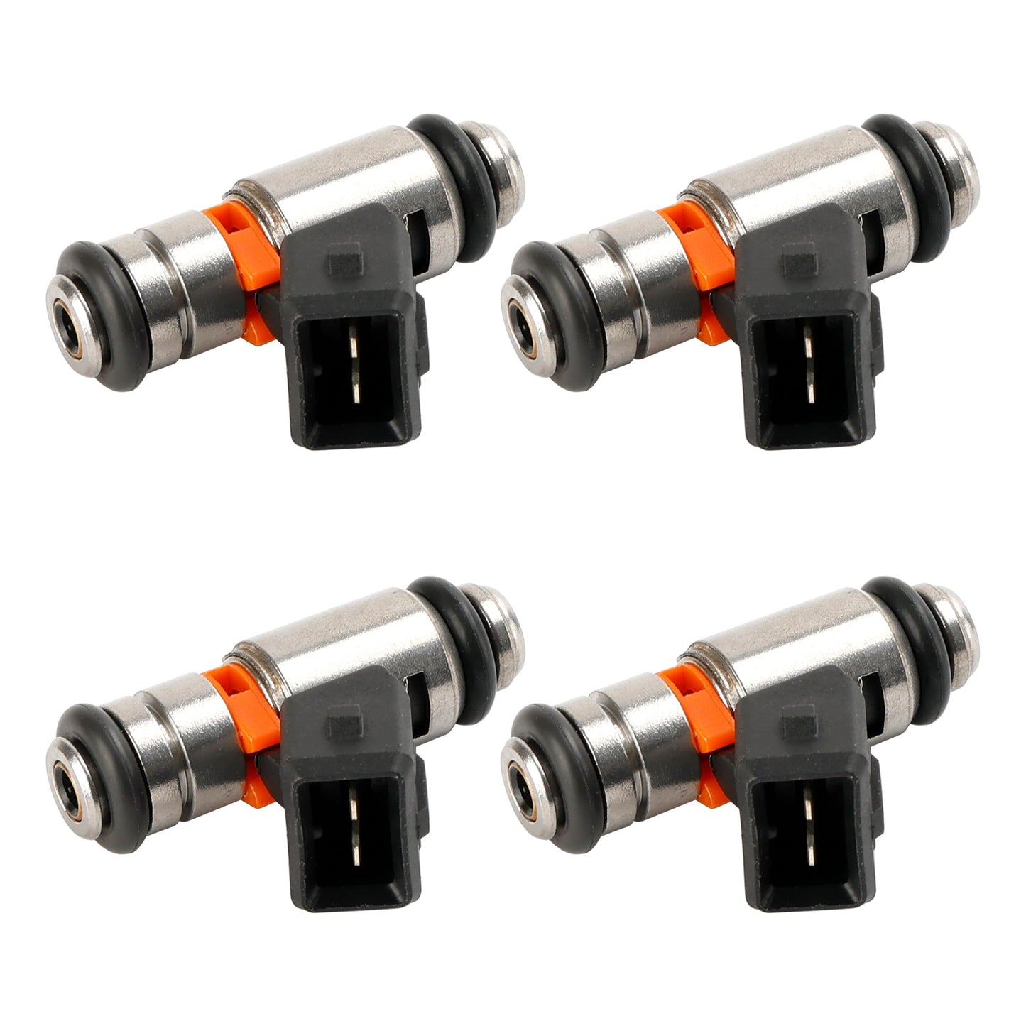4PCS Iniettore di carburante IWP095 per Fiat Punto 1.4L 2007-2009 Fit Fiat Palio 1.6L
