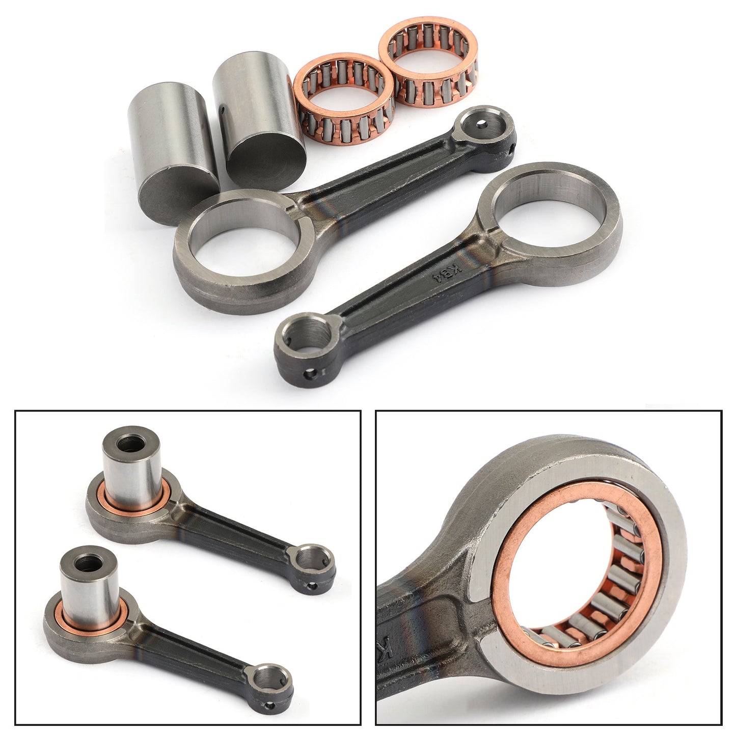 Kit manovella bielle 2PCS per Honda CMX 250 CA 250 CM 250 CB 250 Two Fifty generico