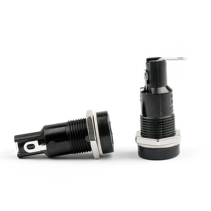 8PCS SCI R3-11 Supporto per fusibili telaio per montaggio a pannello per fusibili in vetro 5x20mm 10A 250V