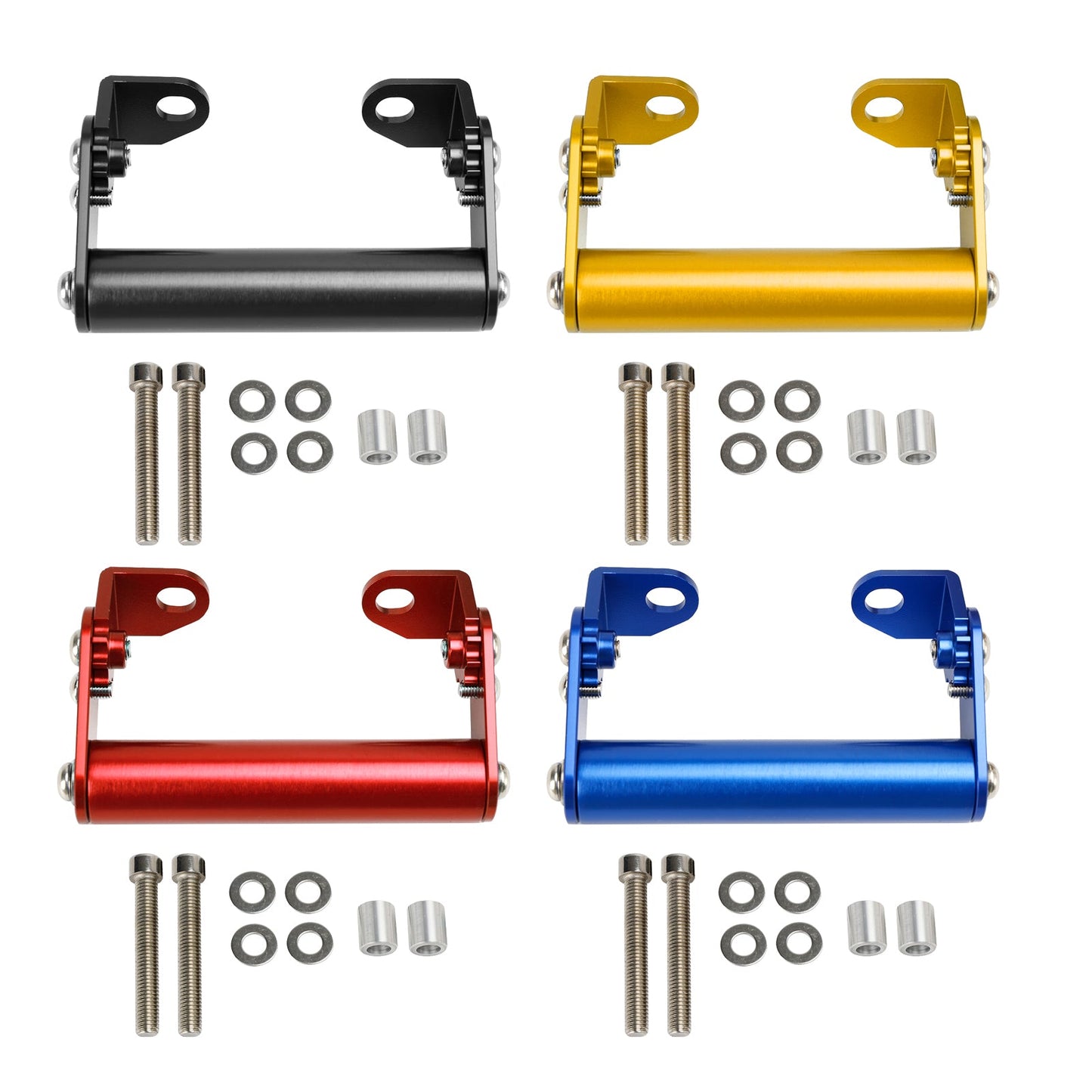 Staffa di navigazione per telefono Staffa di estensione GPS 22 mm per moto Moto Rosso