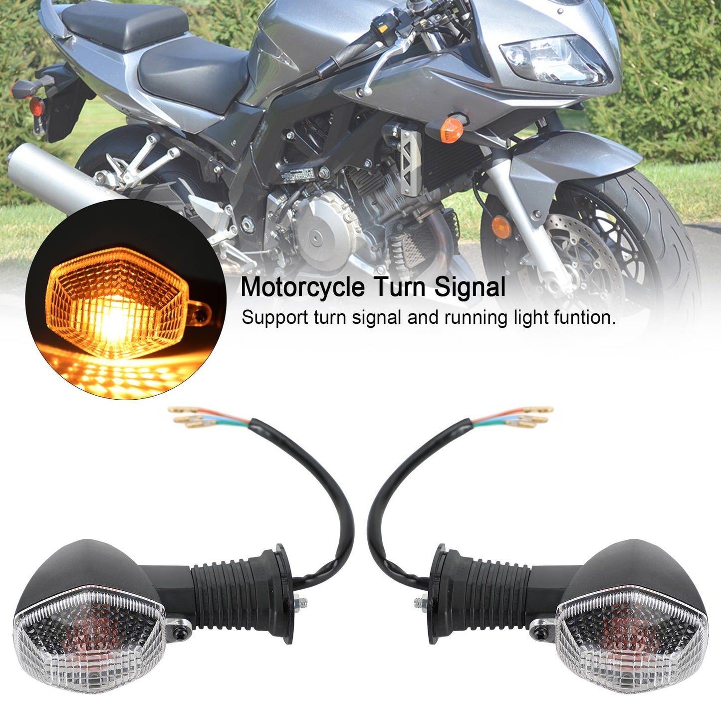 Indicatori di direzione lampeggianti indicatori di direzione per Suzuki DL650 DL1000 V-Strom DL generico