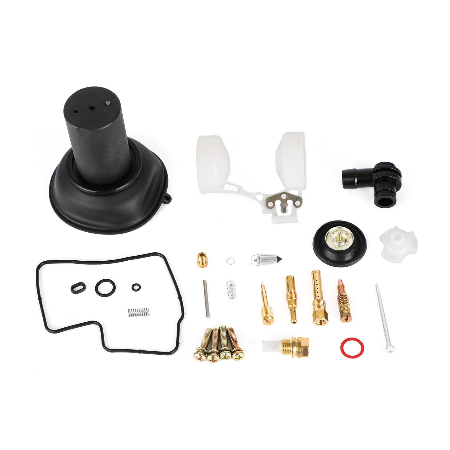 Carburatore Carb Rebuild Kit Con stantuffo e galleggiante adatto per Honda VLX400 Steed 400 Generico