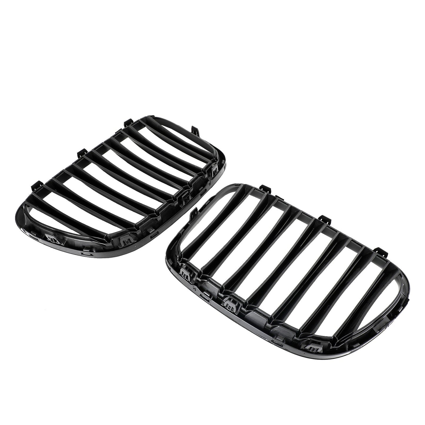 BMW X1 E84 2009-2014 SUV Nero Lucido Front Hood Reni Griglia Griglia