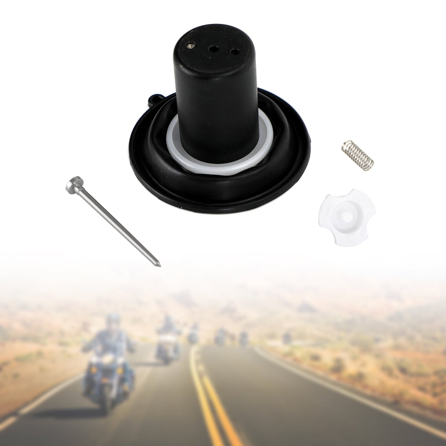 Membrana carburatore adatta per Scooter ATV 172MM CF250 CH250 ELITE CN250 YY250T Generico