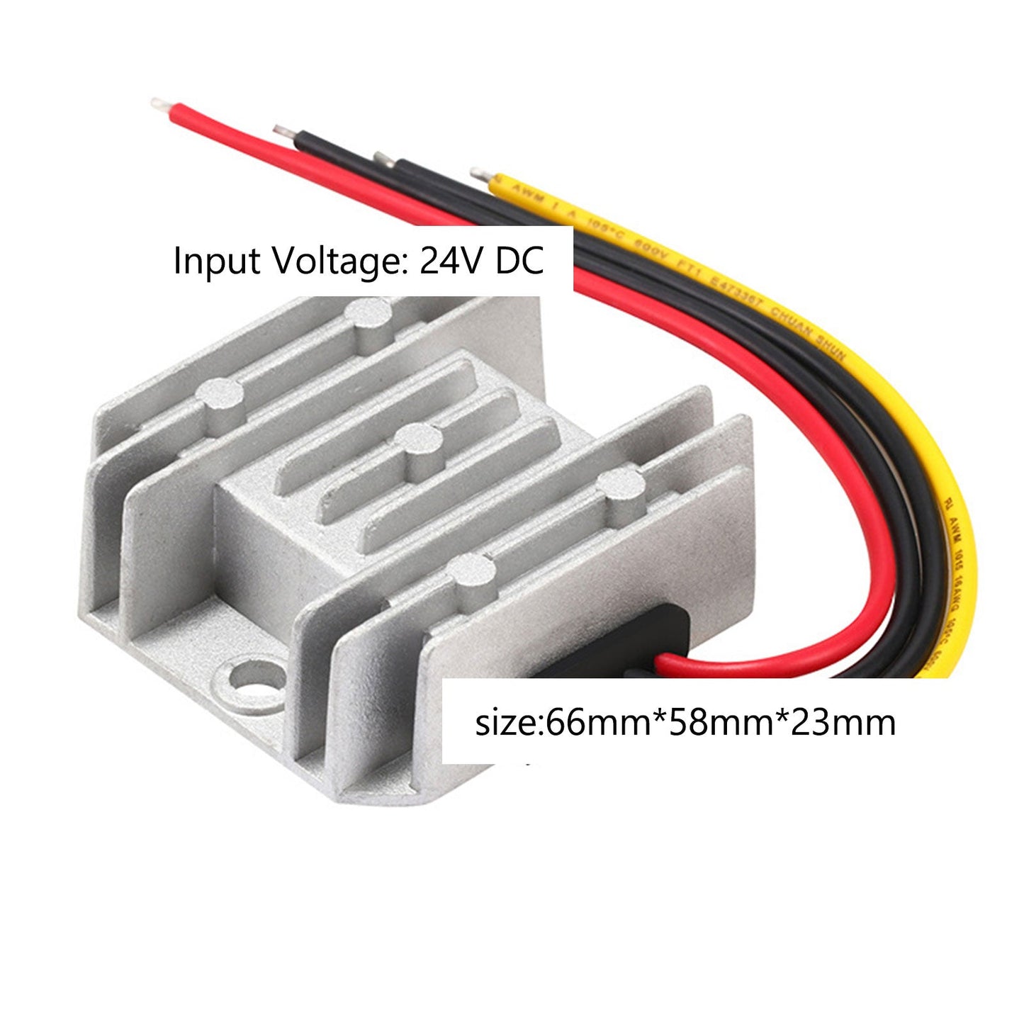 Regolatore convertitore di potenza CC/CC step down impermeabile da 24 V a 12 V 5 A 60 W