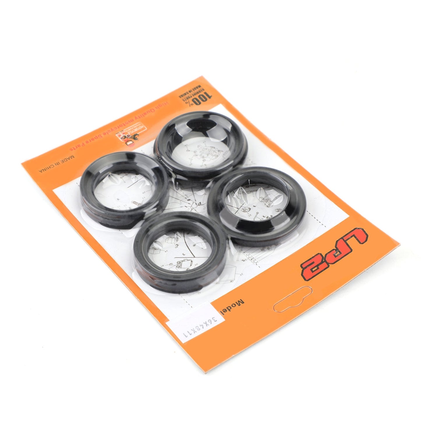 Kawasaki EL EN EX EL450 EL250 EN500 85-07 Kit paraolio paraolio forcella anteriore