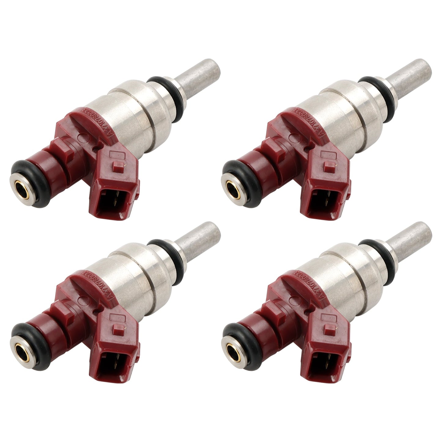 4PCS Iniettore di carburante A2710780023 Adatto per Mercedes Benz Classe C Classe CLK 1.8L