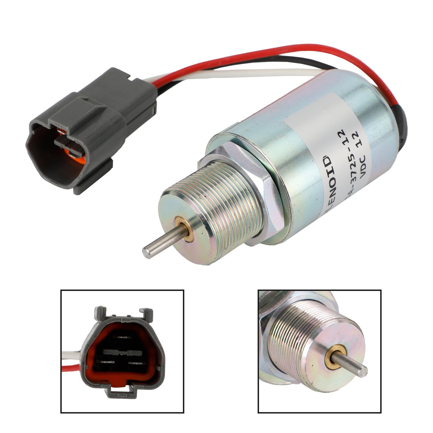 Mitsubishi L3E S3L S4L SA-3725 30A87-20400 Solenoide spegnimento carburante 12V