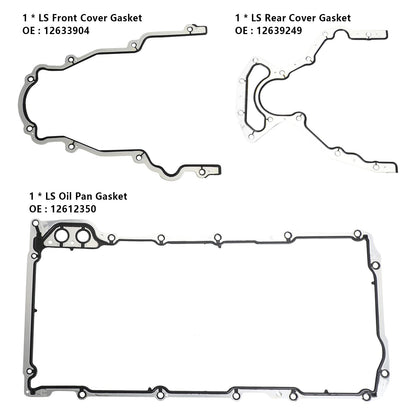 Kit guarnizioni LS e guarnizioni testa LS9 per GM Chevrolet LS1/LS6/LQ4/LQ9/4.8/5.3/5.7 generico