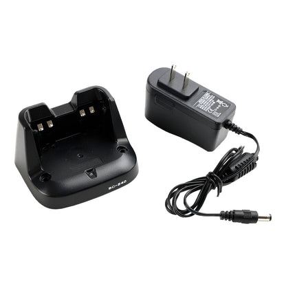 BC-240 Caricabatterie BP-298 Batteria Dock rapido per ICOM V86 U86 Radio bidirezionale Spina USA