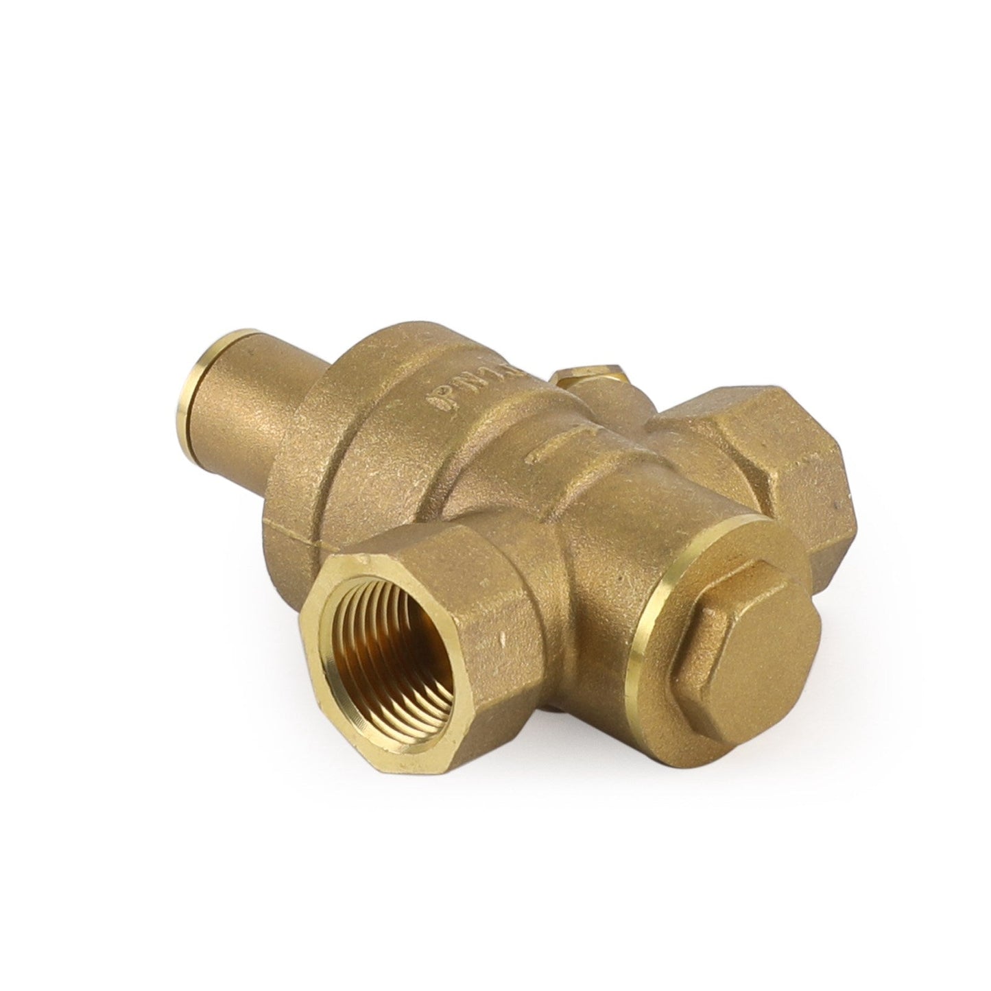 DN15 Riduttore Regolatore Pressione Acqua Regolabile 1/2" In Ottone Con Misuratore Generico